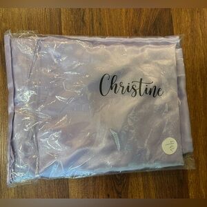 Lavender Size Large/Extra Large Women’s Satin “Bridesmaids”  Bridal Party Robe